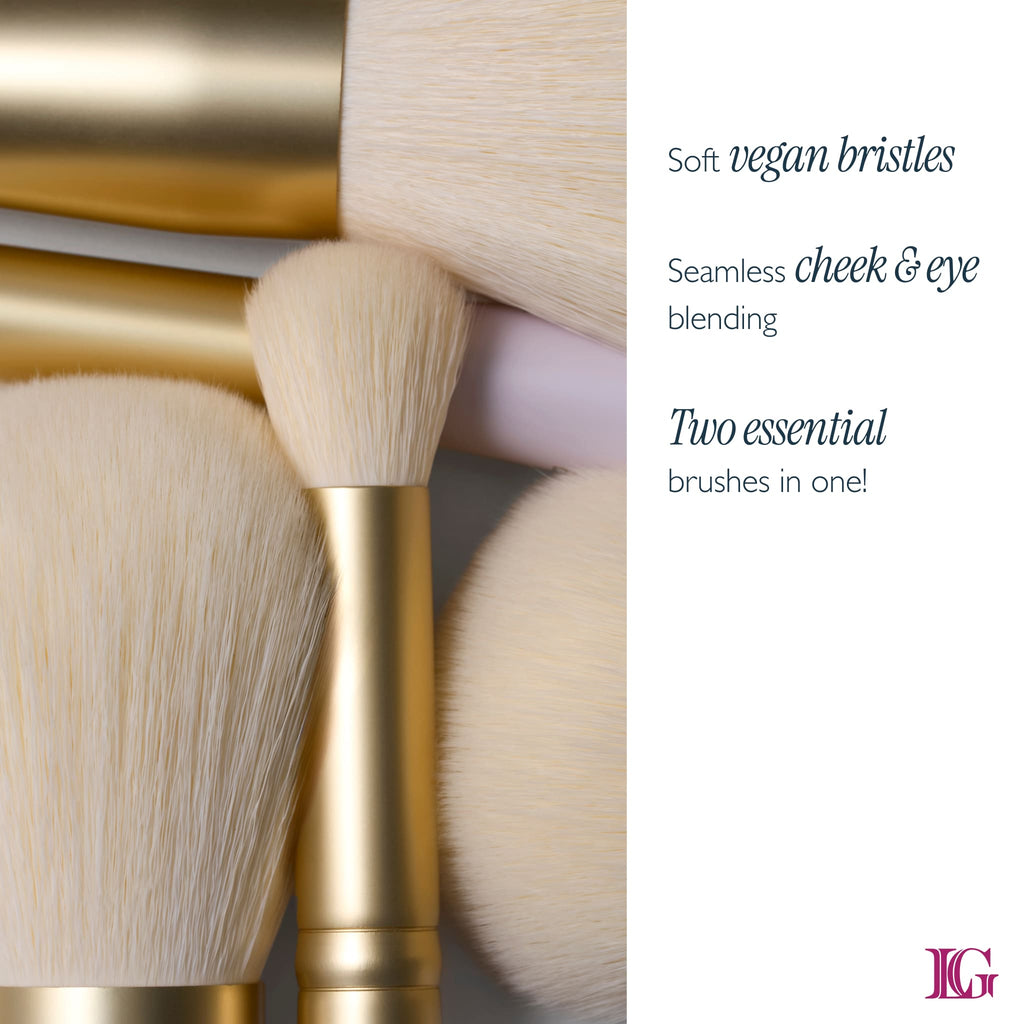 Limited Edition Dual-Ended Cheek + Eyeshadow Brush